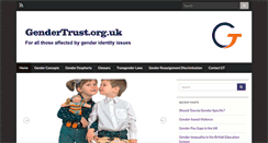 Desktop Screenshot of gendertrust.org.uk